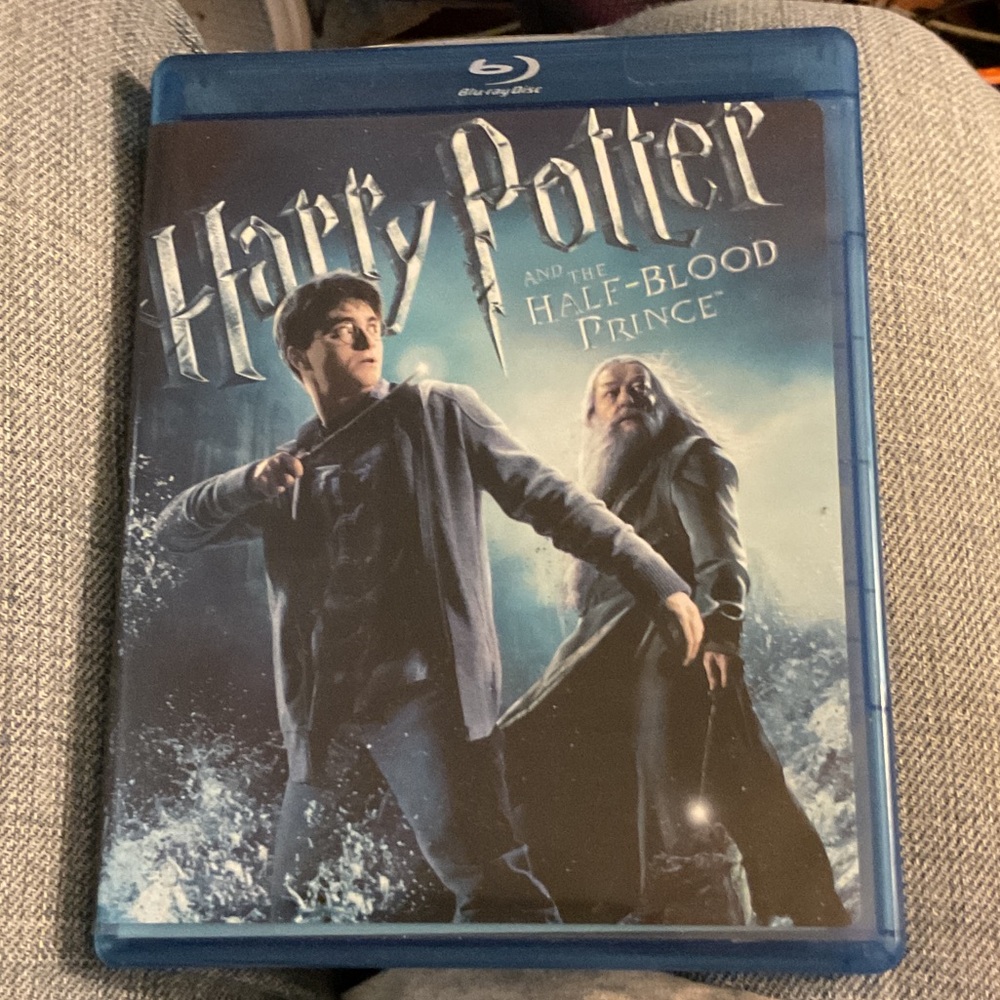 Harry Potter and the Half-Blood Prince Blu-ray - Blue Cover